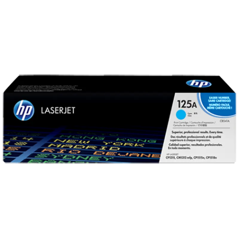HP 125A CYAN TONER (CB541A) Cyan Mascom International.webp